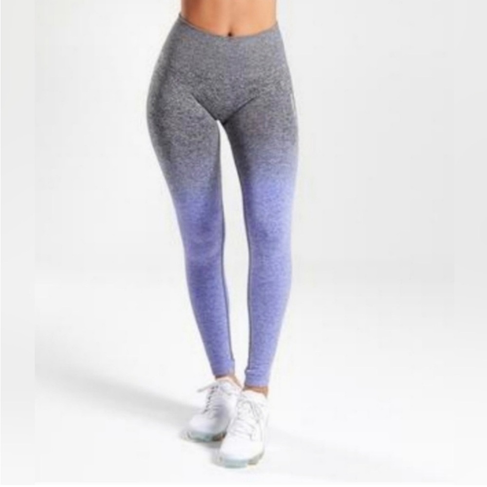 Gymshark ombré blue leggings